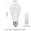 Smart Light Bulb with WiFi Led Lamp Functionality, Smart APP Control Anytime Anywhere and Customizable Timer Function, RGB Color Changing LED Lights w 5