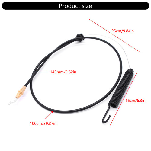 Durability Deck Clutch Cable Suitable for LT538G, LT542G, LT542H 2