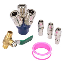 Heavy Dutys Metal C Type Triple Pneumatics Fittings for Air