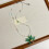 Shell Bead Necklace Coconut Tree Charm-Beaded coconut neckl 5