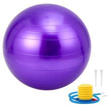 Oppustelig produktkompatibilitet, fodpumpe Bærbar Letvægtsdesign Genanvendelig Holdbar Plast til Yogaboldoppustning (Bredt Anvendelsesområder