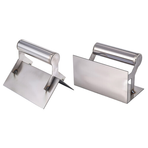 Square Radius Corner Trowel Construction Grade-Ghost angle 1