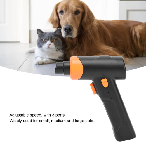 Ponceuse à ongles pour animaux réglable USB 1200 mAh noir 2
