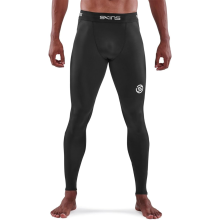 (S) Skins Baselayer Long Tights Men's Series 1 Compression Leggings Black  - New