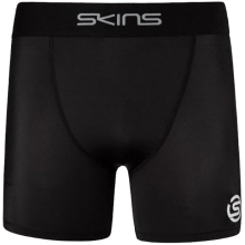 (2XL) Skins Men's Baselayer Shorts Black Series 1 Compression Shorts - New