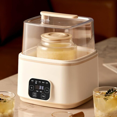 Yogurt Maker Multifunctional Fermentation Machine With Dual 1L2L Inner Tank, Temperature Control, Timer, LED Touch Screen 1