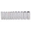 11Pcs Hex Socket Wrench Head Key Socket Wrench Hexagonal-long 1