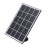 Panel solar monocristalino compacto de 3 W y 5 V negro 1