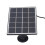 Panel solar monocristalino compacto de 3 W y 5 V negro 13