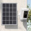 Panel solar monocristalino compacto de 3 W y 5 V negro 16