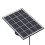 Panel solar monocristalino compacto de 3 W y 5 V negro 11