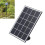Panel solar monocristalino compacto de 3 W y 5 V negro 3
