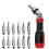 Multiple Angle Ratchet Screwdriver Magnetic Tip 3-Red 47 in 1 7