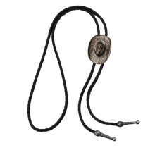 Westerse thema Bolo Tie hanger ketting Vintage Star Tarwe-A