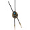 Turkoois hanger stropdas verstelbare westerse bolo-Bronzen 1