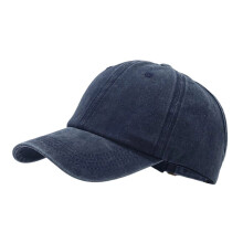 Ademende baseballpet met open bovenkant-Marineblauw