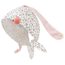 Schönes Kopftuch mit Hasenohren, Bandana, Kopftuch, weiche-Weiß