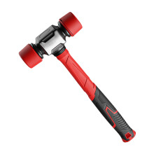 Rubber Mallets Hammer Shock Absorbing Fibre Handle Floor-43mm