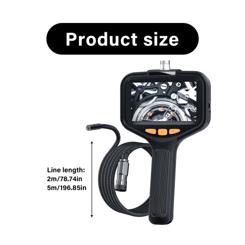 8mm Industrial Borescope 4.3 Inch  Screen Easy Carry -5M 2