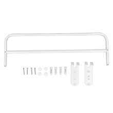Aste per tende economiche, regolabili, multiuso, autoadesive, facili da installare, eleganti, antiruggine, resistenti alla corrosione, design a