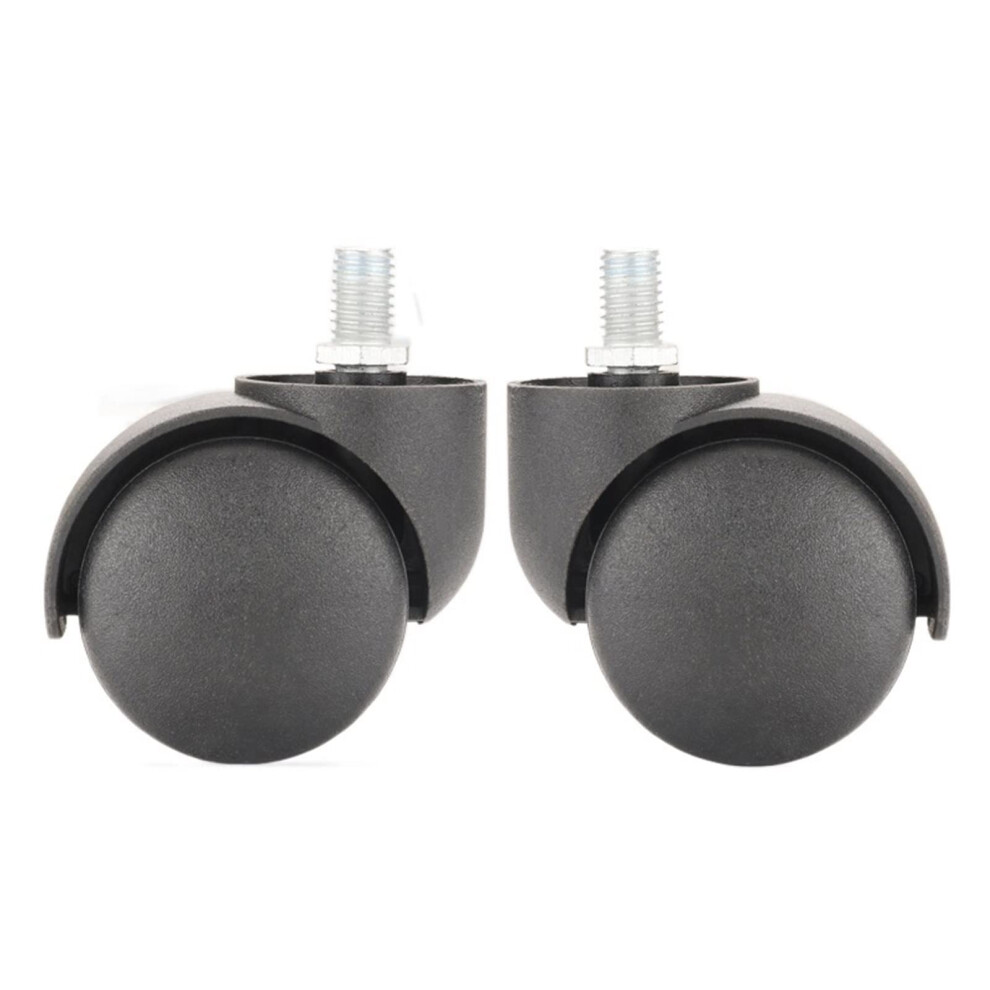 2Inch 50Kg Swivel Caster Furniture Feet Replacement Wheels 360 Degree Roller Black 9001264838836
