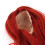 Peluca para muñeca 1/6 roja, cabeza 15.5-17.5 cm, seda 6
