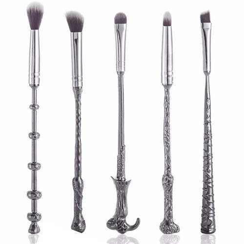 5-teiliges Augen-Make-up-Pinsel-Set aus