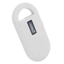 Pet Microchip Reader 134.2KHz Handheld with Buzzer, 5h Battery