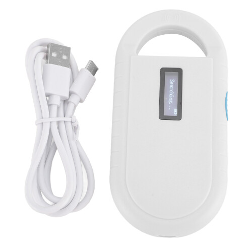 Pet Microchip Reader 134.2KHz Handheld with Buzzer, 5h Battery 1