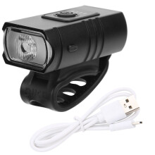 LED-Fahrradbeleuchtung, USB-wiederaufladbar, Vorder- und Rücklicht-Set mit Blinkern, verschiedenen Modi, wasserdicht, Sicherheitsbeleuchtung, Spot-