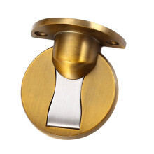 Tope magnético para puerta, diseño oculto e invisible, de acero inoxidable, resistente al agua y reutilizable.