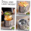 Multifunction Fire Pit, Mini Fire Pit, Table Fire Pit, Stainless Steel Fire Pit, Camping Cookware 3