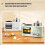 Multifunction Breakfast Maker 4in1 Toaster Oven with Large Capacity Baking Area for Apartments 5
