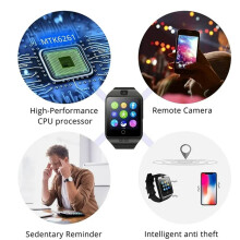 Androidos okosóra kiváló minőségű gumiszalaggal, Bluetooth támogatással és mikrofonnal a zökkenőmentes kommunikációért, alkalmas ülő