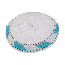 Chapeau kippa accrocheur avec polyester doux, parfait pour les-C
