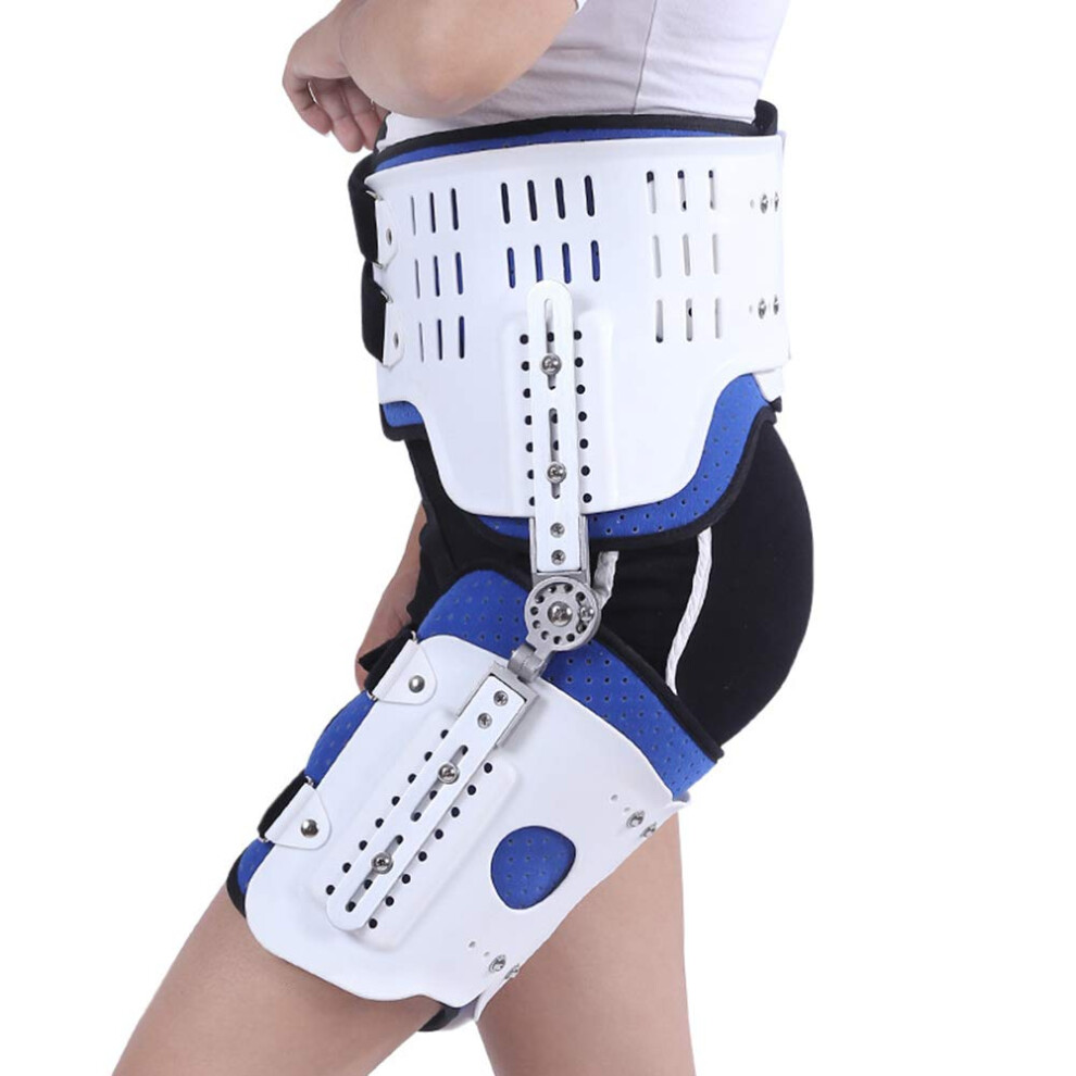 Hip Stabilizer Support Brace, Stabilizer Corrector Support Brace Adult Hinged Hip Abduction Orthosis for Hip, Sciatic Nerve Pain Relief (Left)