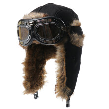 Isolation thermique de lunettes-Chapeau noir Silver fra
