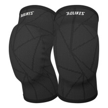 Youth Volleyball Knee Pads Men Women Soft Breathable Knee Protective Black S