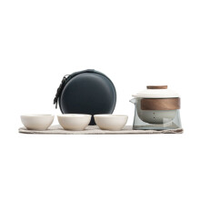 1 Bowl 3 Cups New Teapot and Tea Cup Set Kits Household Tea-3