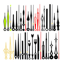 Different DIY Clock Hands Clock Accessory for-0082 horseshoe