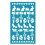 Easter Rabbit Clay Silk Screen Reusable Silkscreen Print-SY160 1