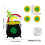 Unique Felt Decorations for Patricks Day Patricks-mens beard 4