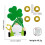 Unique Felt Decorations for Patricks Day Patricks-mens beard 5