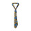 Cravate en soie au Design Vintage, 8cm de largeur, impression-3 1