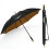 Golf Umbrella Windproof Sun Protection Automatic Open with Solid Wood Handle Gold for Bentley 1