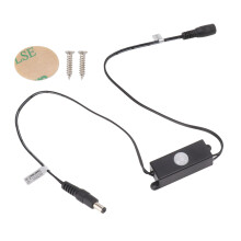 Interrupteur automatique à détection infrarouge, temporisateur réglable pour système de sécurité à barre LED, format mini facile à