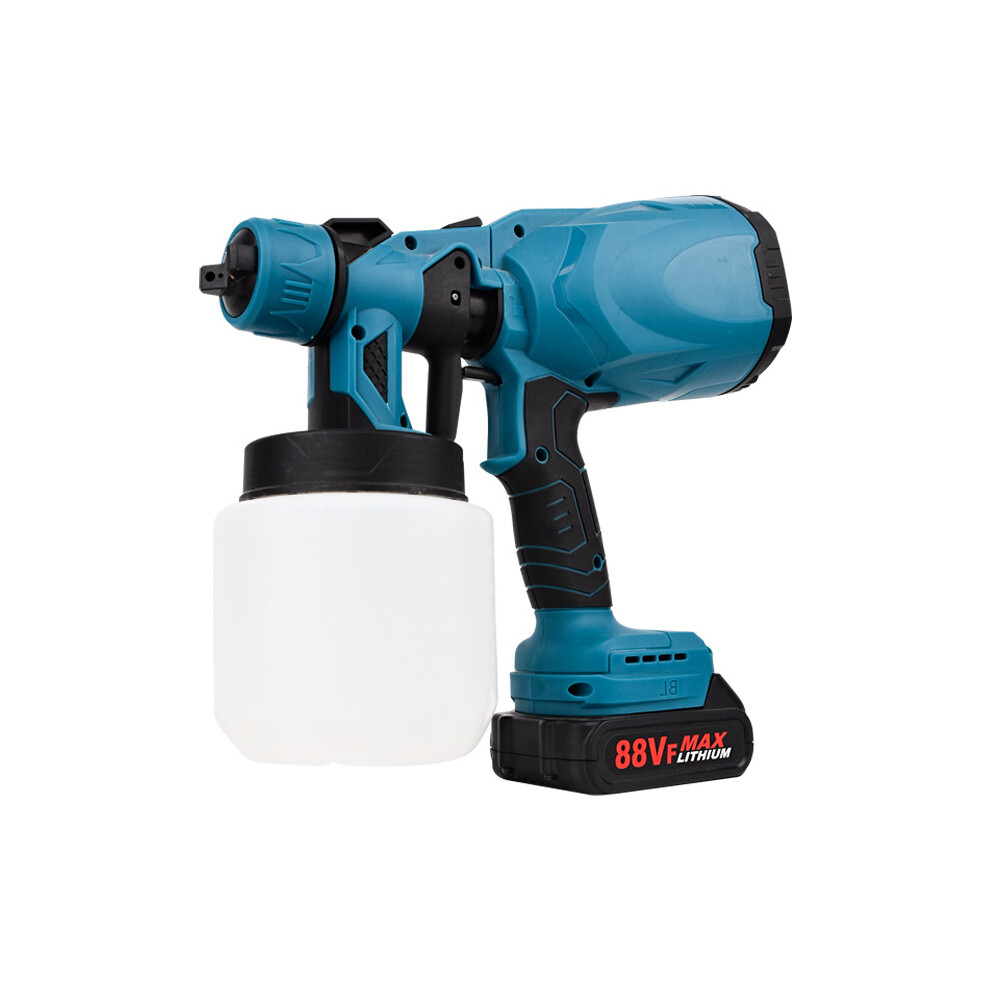 Cordless Paint Sprayer With Adjustable Flow, 3 Modes, 5 Nozzles, 1000Ml Container For Home 9426802777666