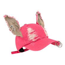 Chapeau de camionneur en détresse des années 2000,-Rose rose