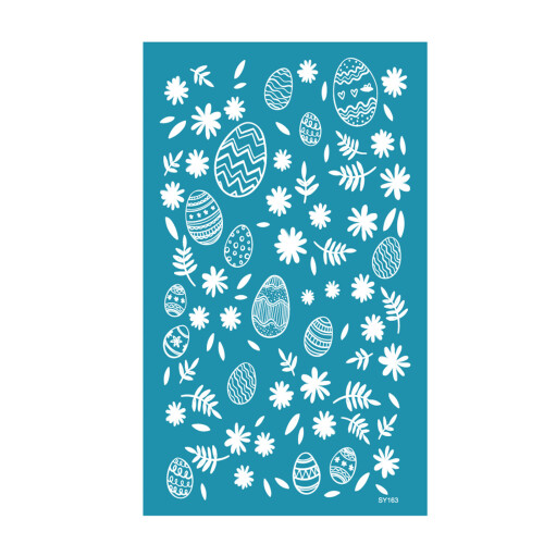 Silk Screen Stencils Template for Clay Easter Rabbit-SY163
