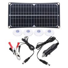 Hocheffizientes Solar-Erhaltungsladegerät, wasserdichtes Solarpanel-Set für Ihre mobilen Strombedürfnisse, 7,5-W-12-V-Ladegerät mit 19 %